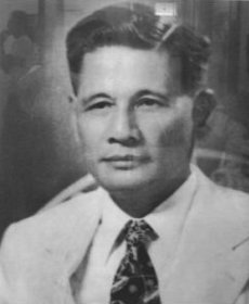 Senate president Jose Avelino